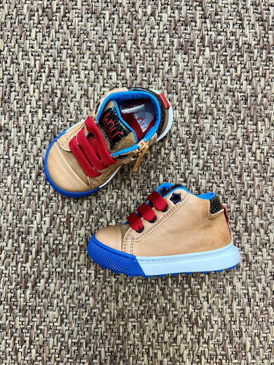 scarpe Bimbo Marrone ASTRID C corredino e abbigliamento neonato | NANU' BABY