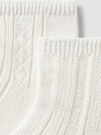 Set 2 calzini eleganti Natural 9863 /N corredino e abbigliamento neonato | NANU' BABY