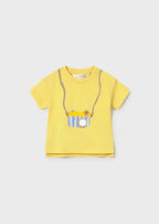 Set 2 Maglie Cotone Giallo 1074/16 corredino e abbigliamento neonato | NANU' BABY