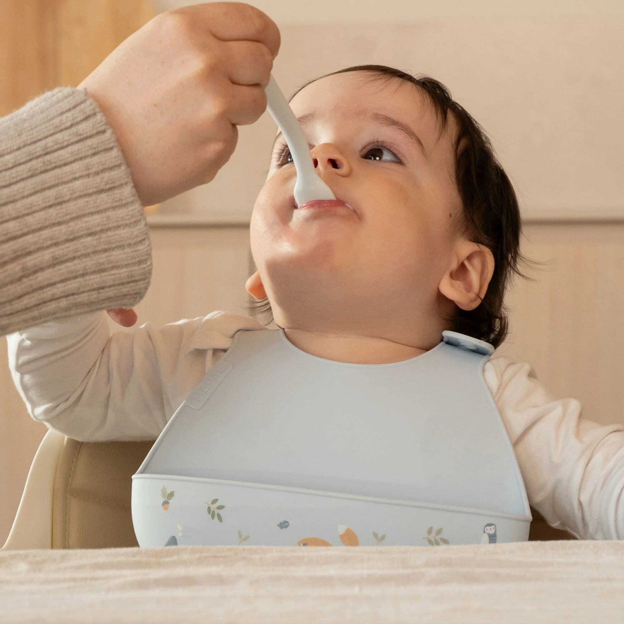 Set cucchiai 2 pezzi Blu 108032065408 corredino e abbigliamento neonato | NANU' BABY