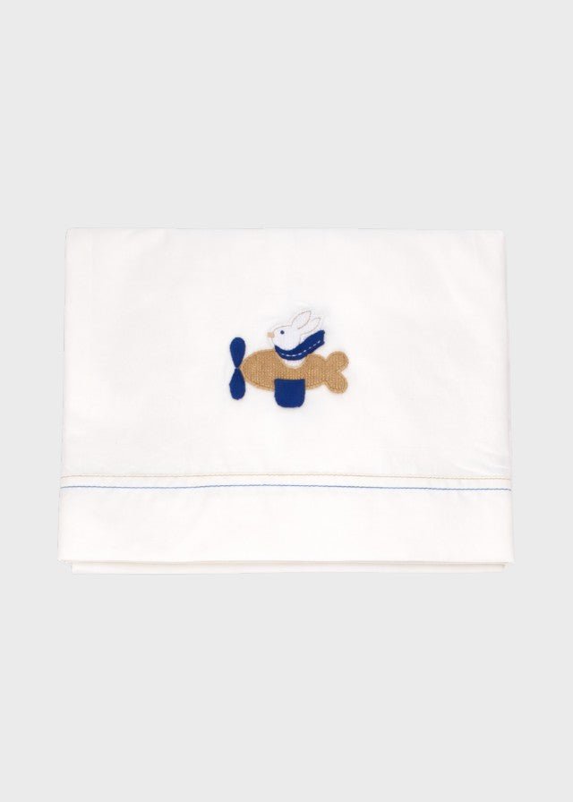 Set Lenzuolino Bunny Bianco 8029 corredino e abbigliamento neonato | NANU' BABY