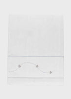 Set Lenzuolino Fiocchetti Cielo EK65LE/C corredino e abbigliamento neonato | NANU' BABY