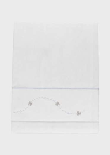 Set Lenzuolino Fiocchetti Cielo EK65LE/C corredino e abbigliamento neonato | NANU' BABY