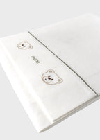 Set Lenzuolino Teddy Verde EK64LE/V corredino e abbigliamento neonato | NANU' BABY