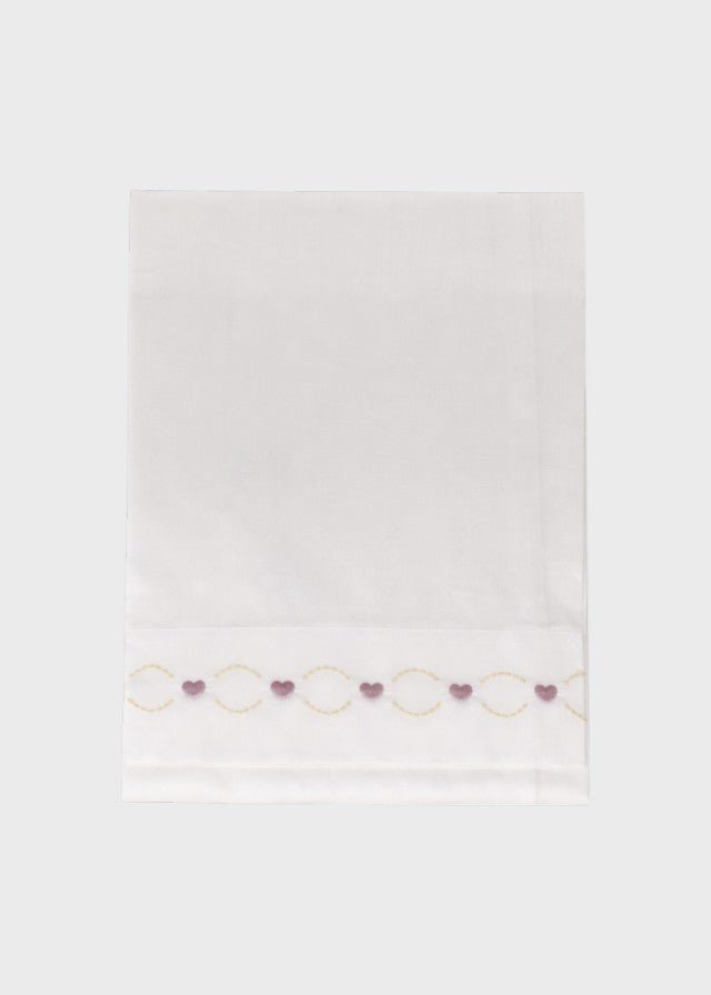 Set Lenzuolino Trecce Marsala EK10LE/R corredino e abbigliamento neonato | NANU' BABY