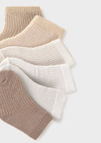 Set Viscosa Calzini Bianco 9046/60 corredino e abbigliamento neonato | NANU' BABY