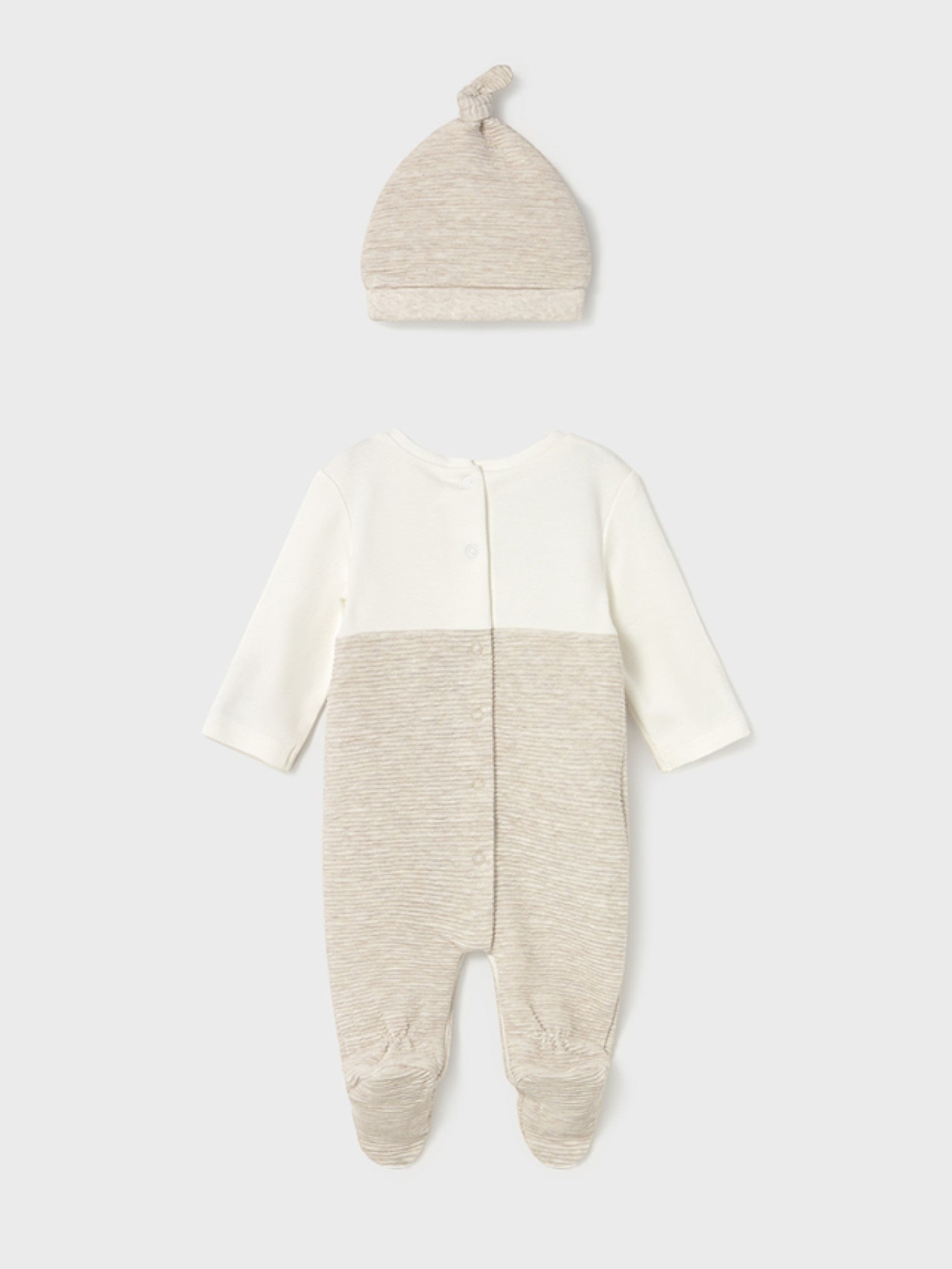 Pagliaccetto Neonato VANIGLIA 2609/11 -  NANU' BABY