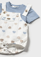 Pagliaccetto Salopette Azzurro MAYORAL 1608/A