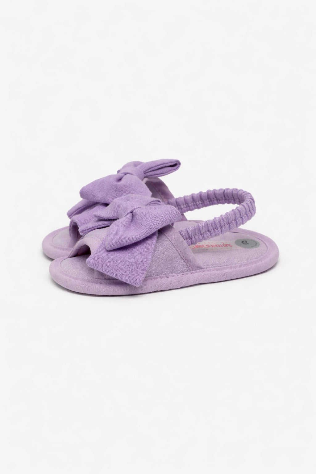 Lilac Bow Fabric Sandals SF41126/L