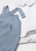 Completo Salopette Body Turchese 1609/68