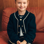 Giacca pellicciotto Bimba Nero 5843/8 -  NANU' BABY