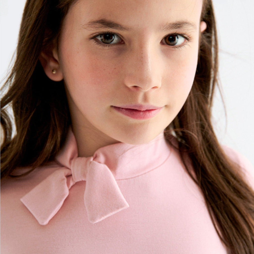 Dolcevita viscosa fiocco Bimba Rosa 5607/58 -  NANU' BABY