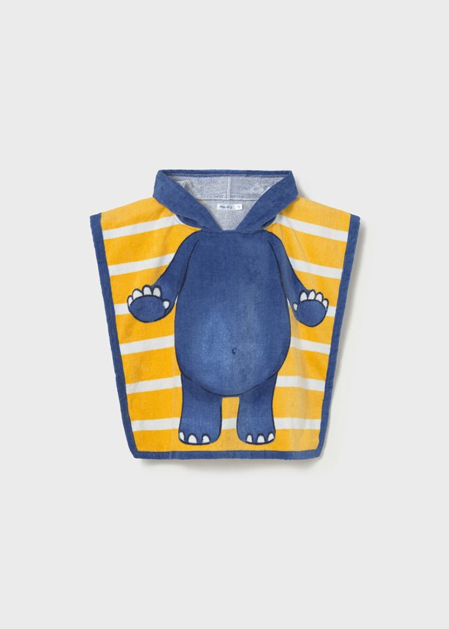 Telo Bagnetto Cotone Blu 10164/95 corredino e abbigliamento neonato | NANU' BABY