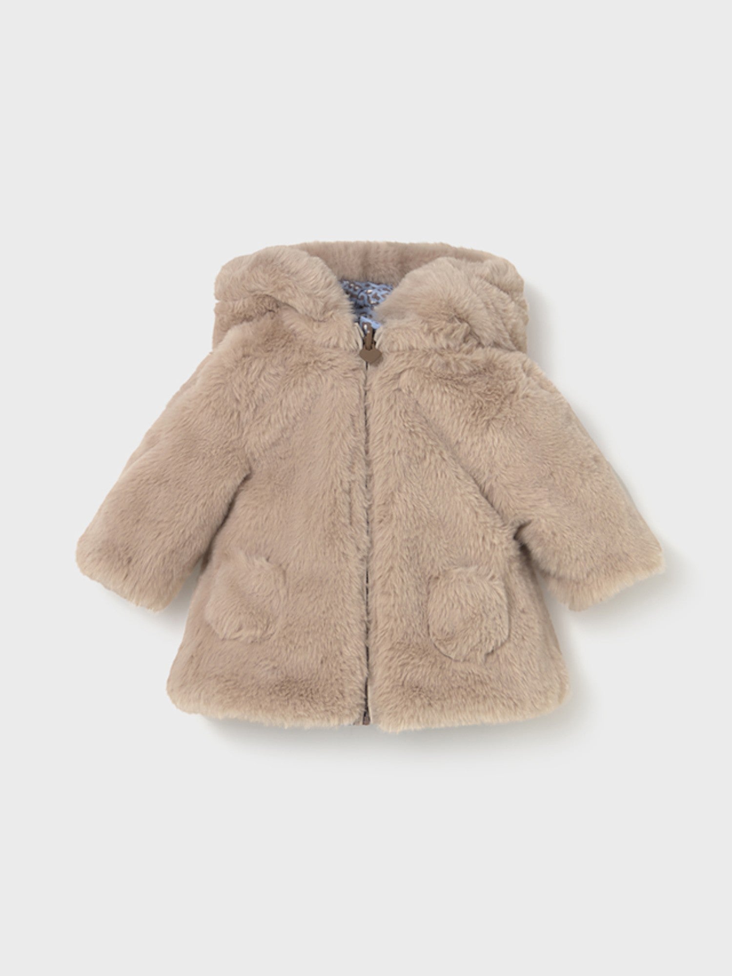 Girl's Coat, Light Blue 2404/50