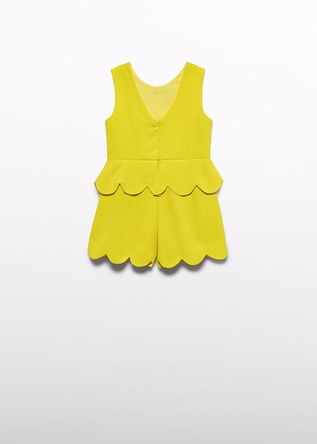 Tuta Corta Profili Smerlati 5204/4 corredino e abbigliamento neonato | NANU' BABY