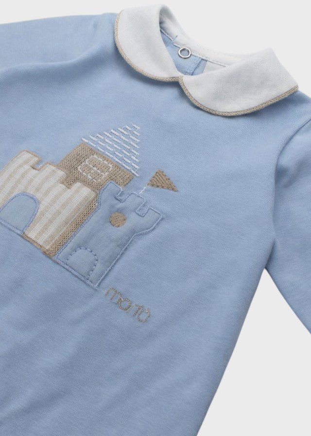 Tutina Casetta Fiaba Cielo EK5514 corredino e abbigliamento neonato | NANU' BABY