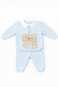 Tutina Cotone Cielo 2P62/5003 corredino e abbigliamento neonato | NANU' BABY