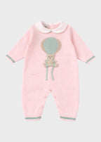 Tutina Cotone Mongolfiera Rosa EK5010R corredino e abbigliamento neonato | NANU' BABY