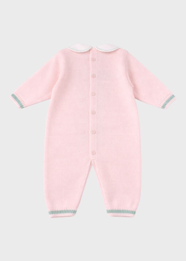 Tutina Cotone Mongolfiera Rosa EK5010R corredino e abbigliamento neonato | NANU' BABY