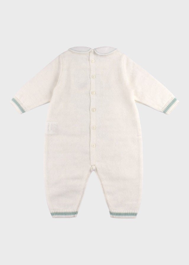 Tutina Cotone Mongolfiera Verde EK5010V corredino e abbigliamento neonato | NANU' BABY