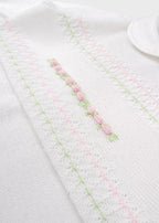 Tutina Cotone Rosa Pesco EK1310 corredino e abbigliamento neonato | NANU' BABY