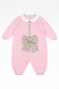 Tutina Cotone Rosa T62L/7003 corredino e abbigliamento neonato | NANU' BABY