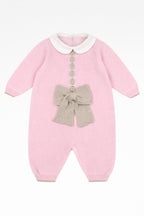 Tutina Cotone Rosa T62L/7003 corredino e abbigliamento neonato | NANU' BABY