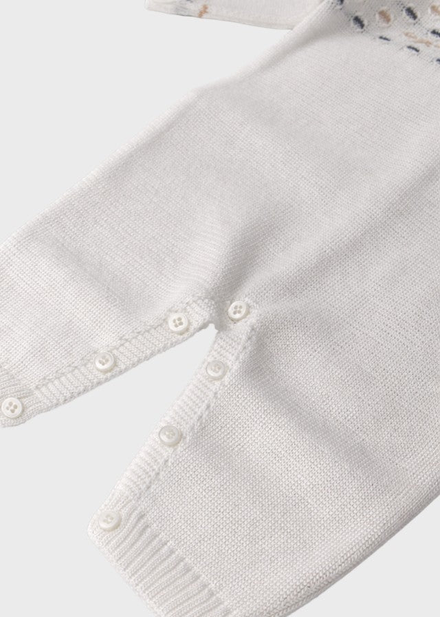 Tutina Filo Cotone Blu EK5810 corredino e abbigliamento neonato | NANU' BABY