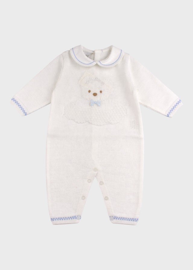Tutina Lunga Teddy Cielo EK5710/C corredino e abbigliamento neonato | NANU' BABY