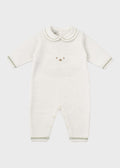Tutina Lunga Teddy Verde EK5710/V corredino e abbigliamento neonato | NANU' BABY