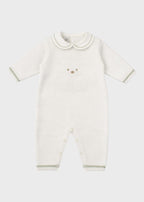 Tutina Lunga Teddy Verde EK5710/V corredino e abbigliamento neonato | NANU' BABY