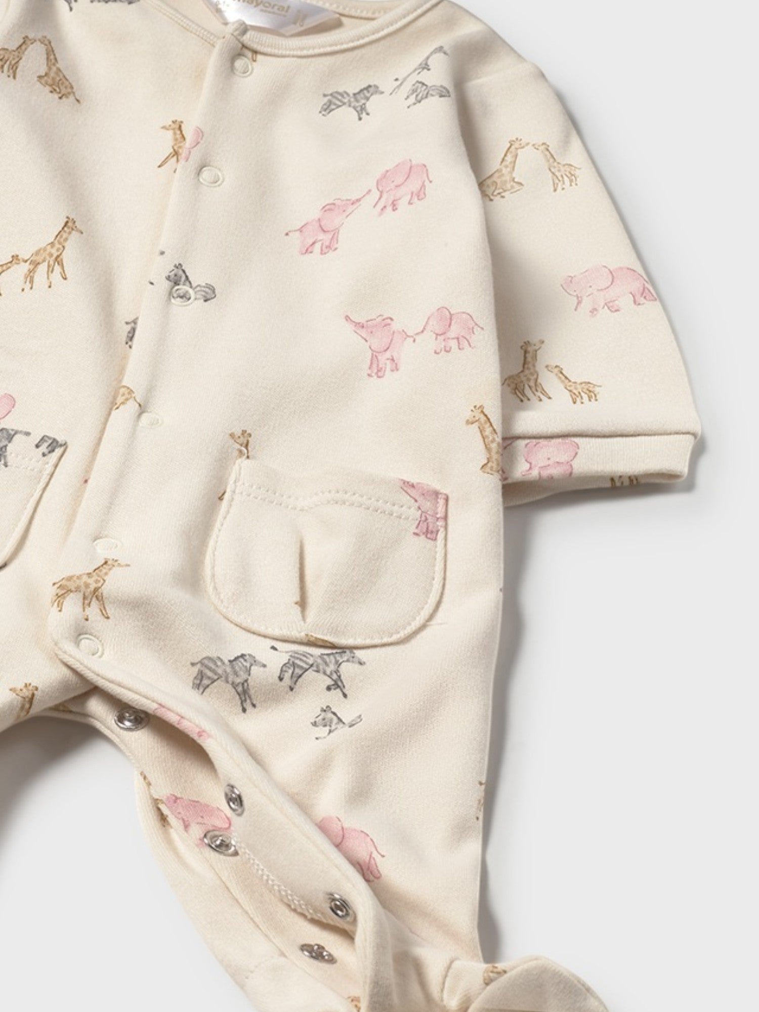 Tutina Neonata Rosa 2703/92 corredino e abbigliamento neonato | NANU' BABY