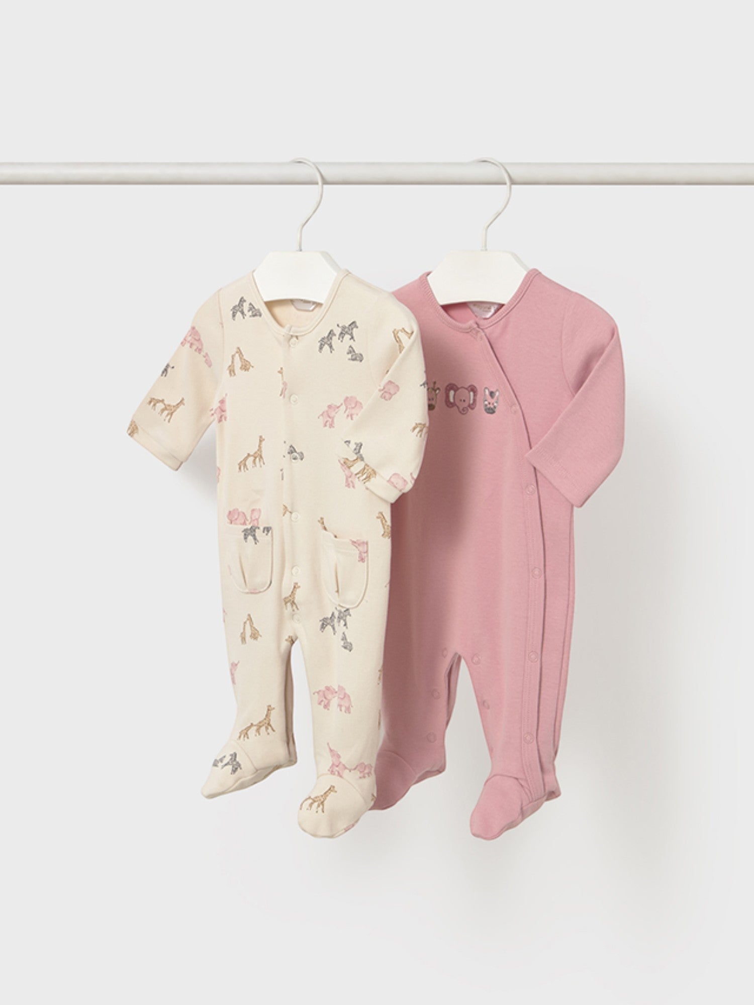 Tutina Neonata Rosa 2703/92 corredino e abbigliamento neonato | NANU' BABY