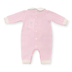 Tutina Neonata Rosa Pura Lana Teddy 7774 corredino e abbigliamento neonato | NANU' BABY