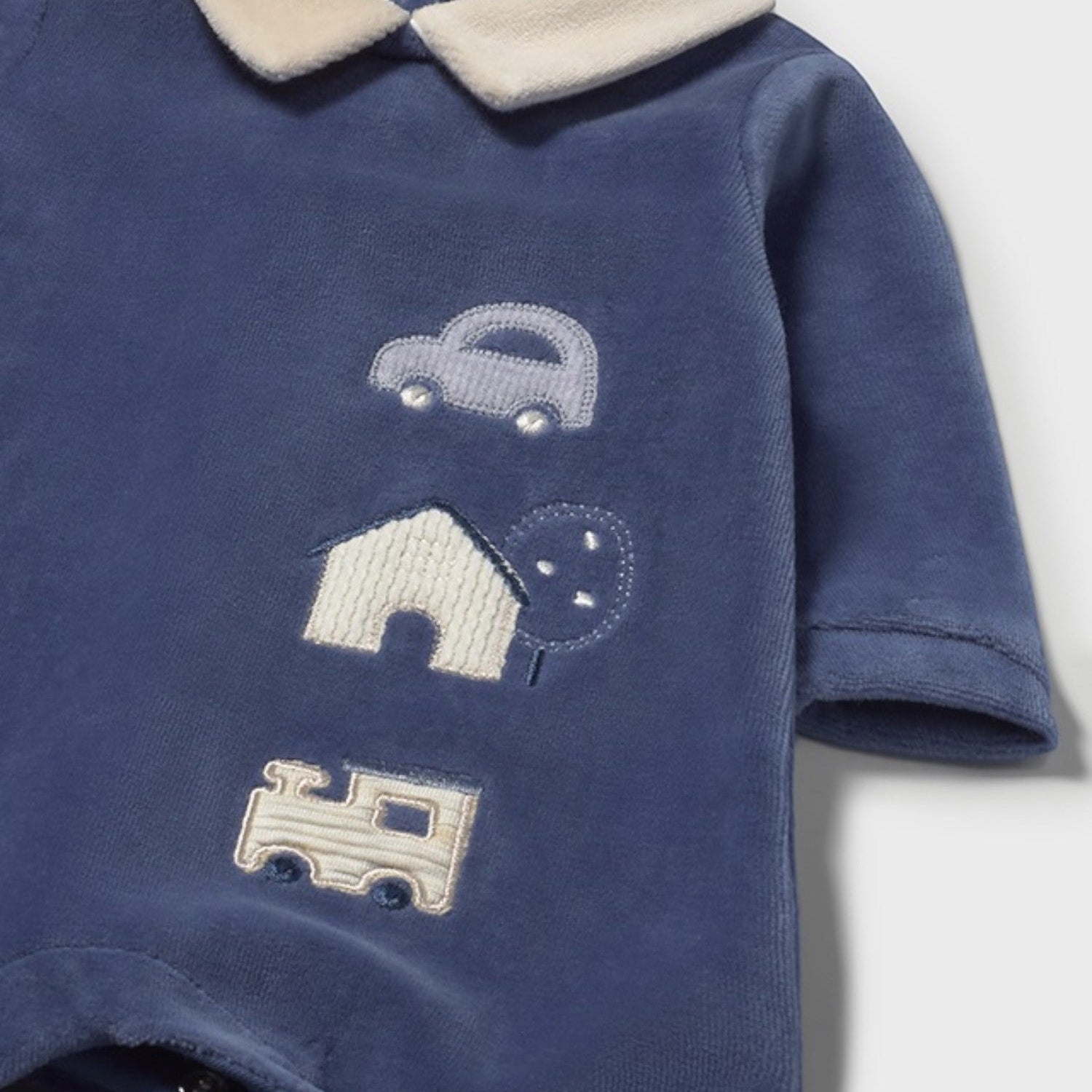 Tutina Neonato AZZURRO 2716/46 corredino e abbigliamento neonato | NANU' BABY