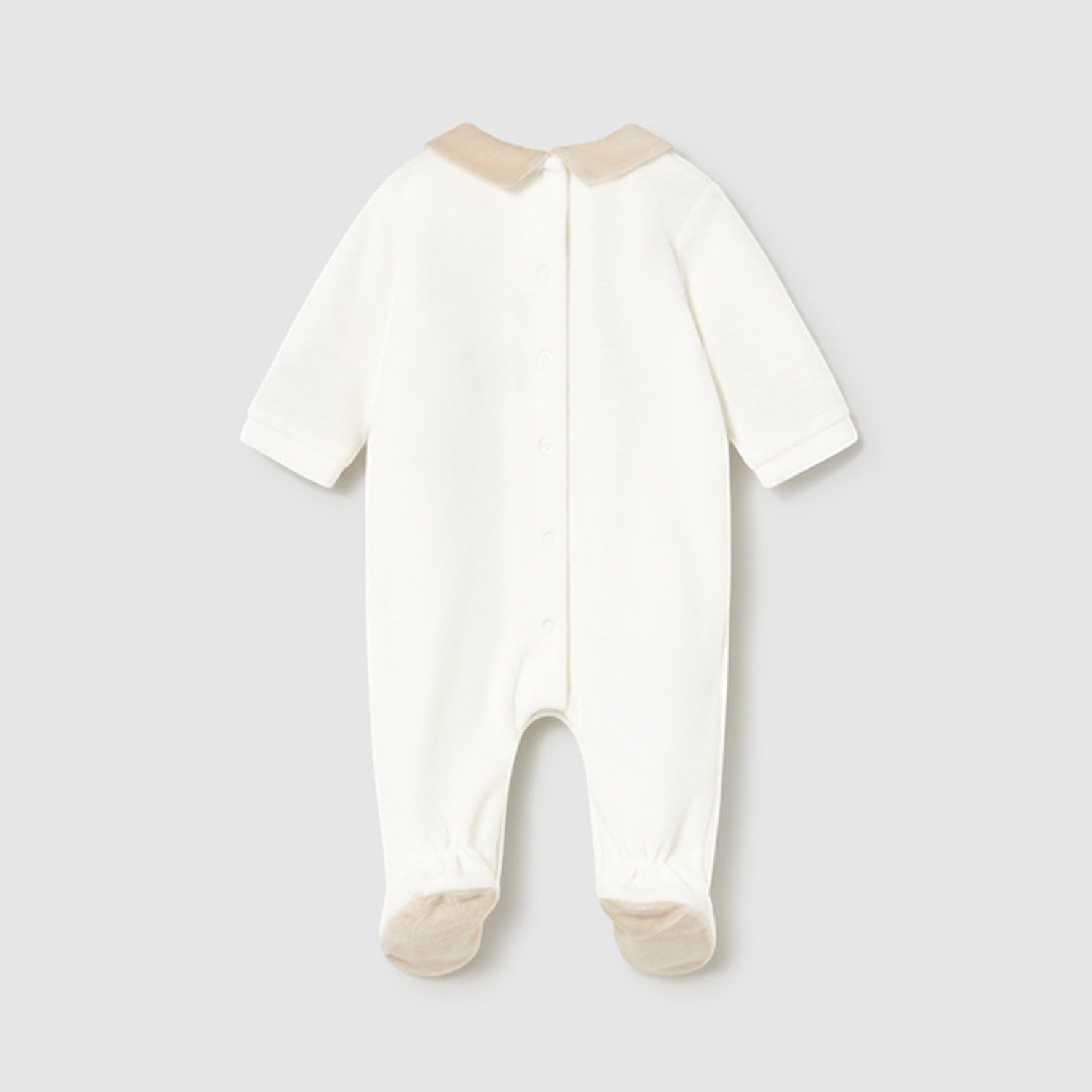 Tutina Neonato ECRU 2716/45 corredino e abbigliamento neonato | NANU' BABY