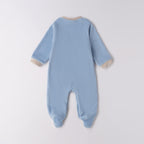 Baby's Blue Chenille Footed Pajamas 3F650/3964