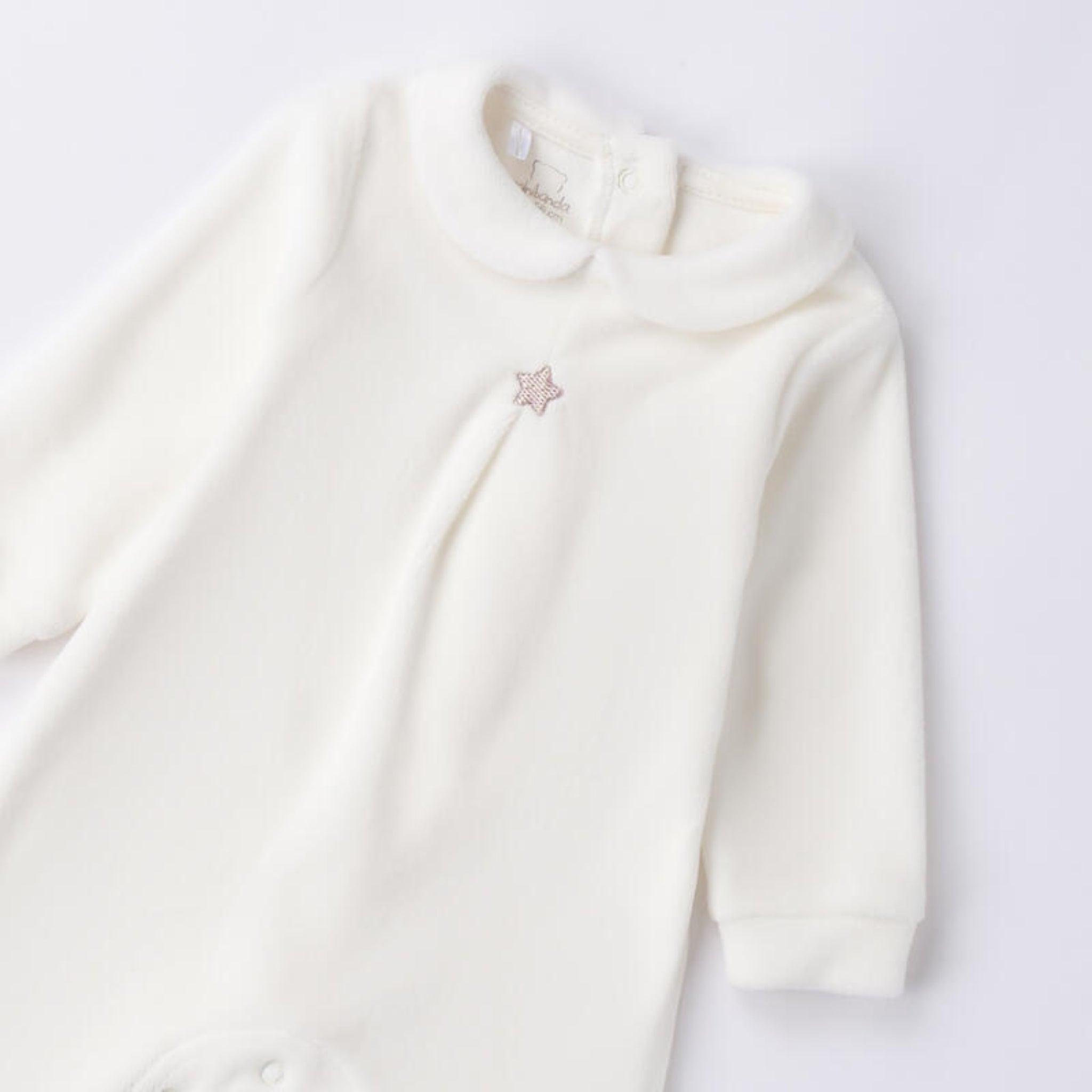 Baby's White Footed Onesie 3F671/112