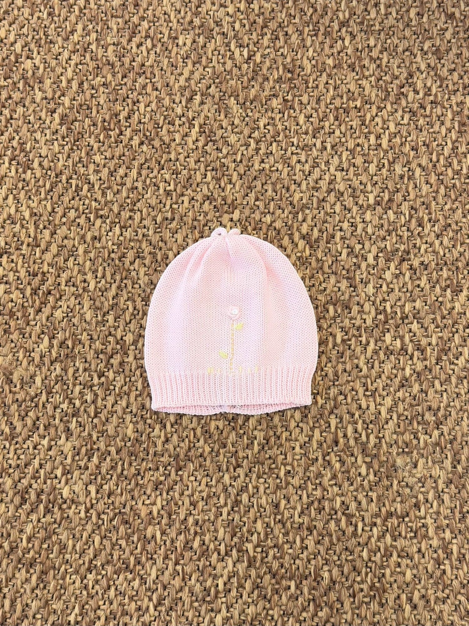 Cuffia in maglia Neonata ROSA PICCI/CU-R
