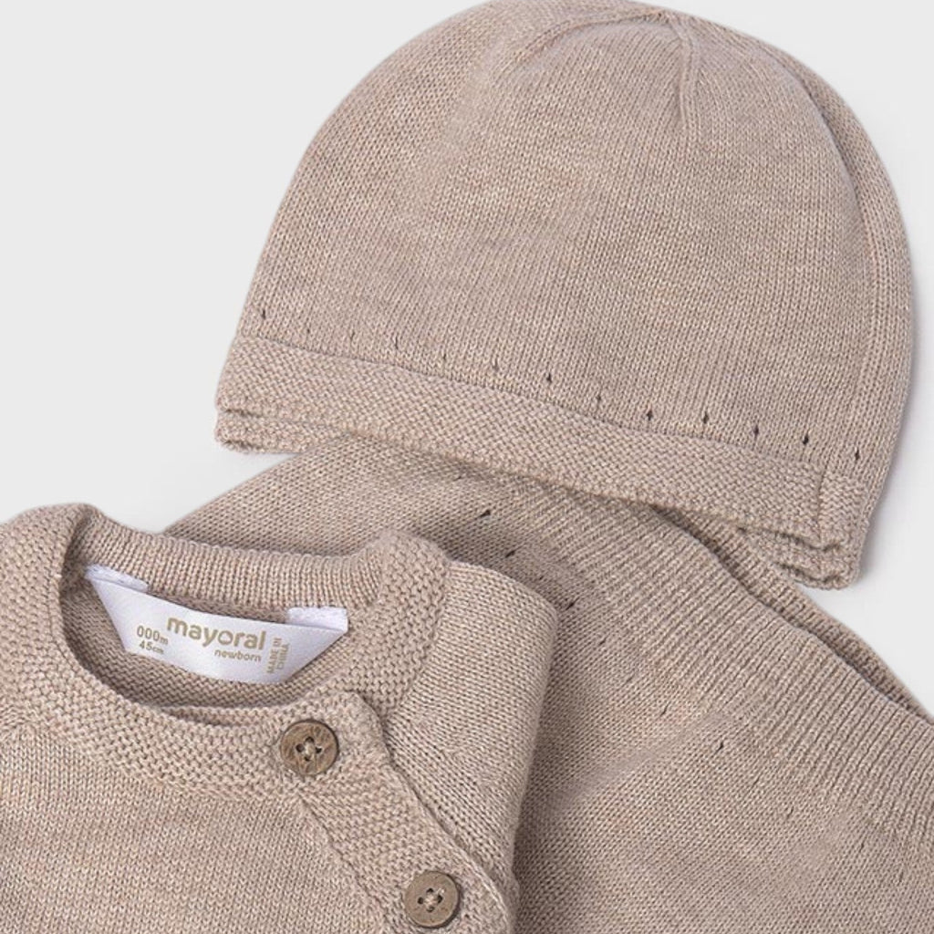 Baby Newborn Outfit Beige 9981/43