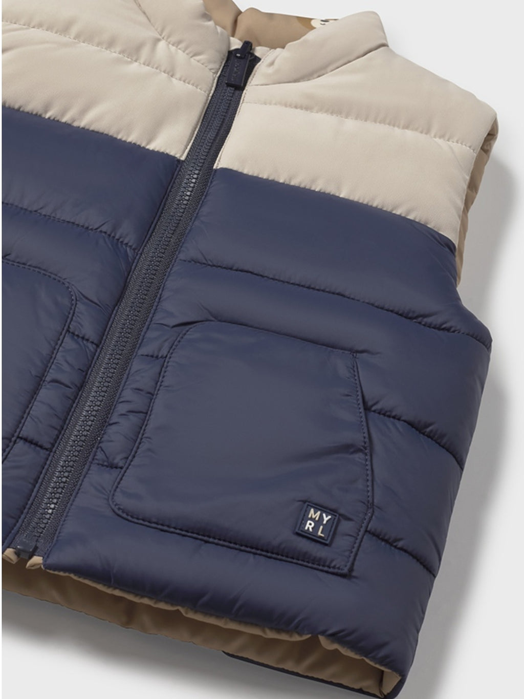 Gilet reversibile Bimbo Blu 2348/27