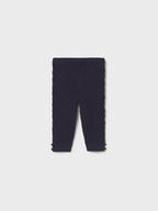 Baby Girl's Knit Jersey Leggings, Blue, 10015/62
