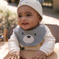 Bavetta Neonato Grigio 9951/46