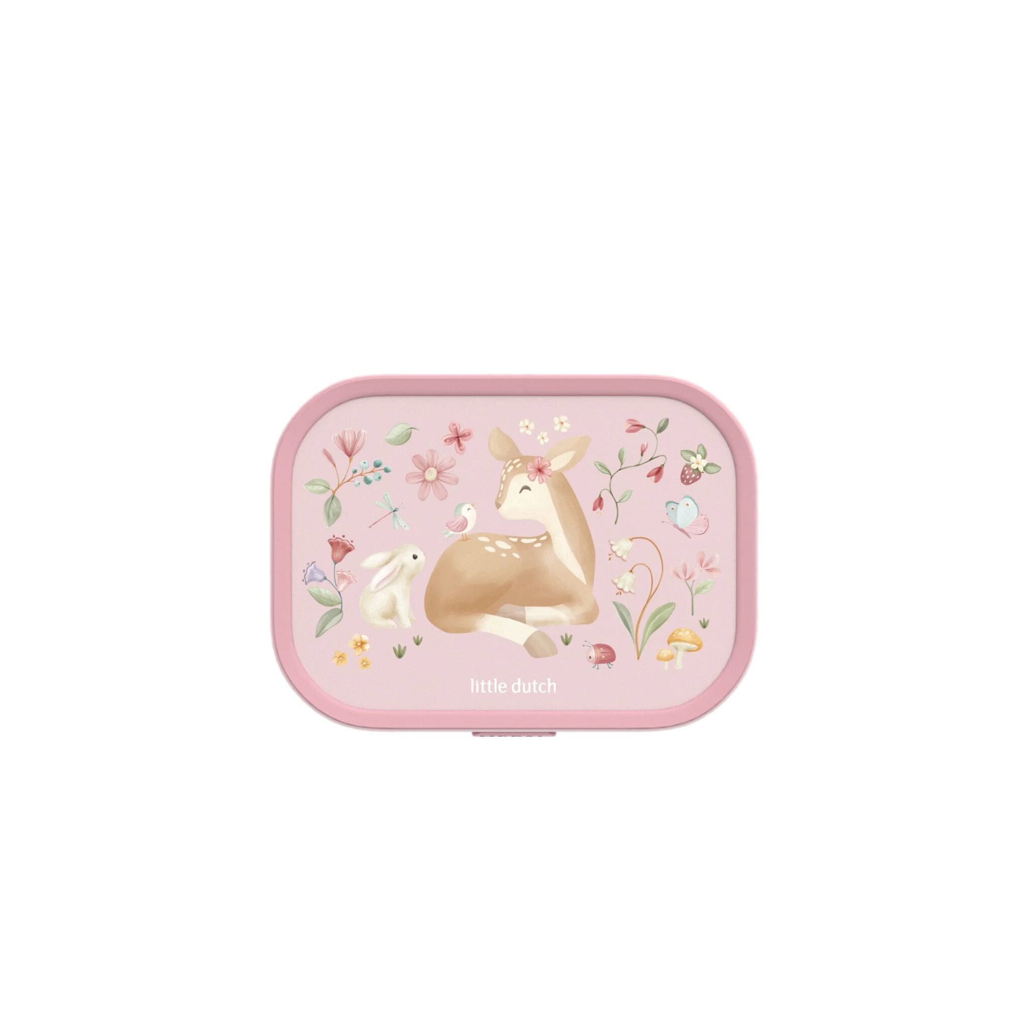 Lunch box con divisori  Rosa 107440065406 -  NANU' BABY