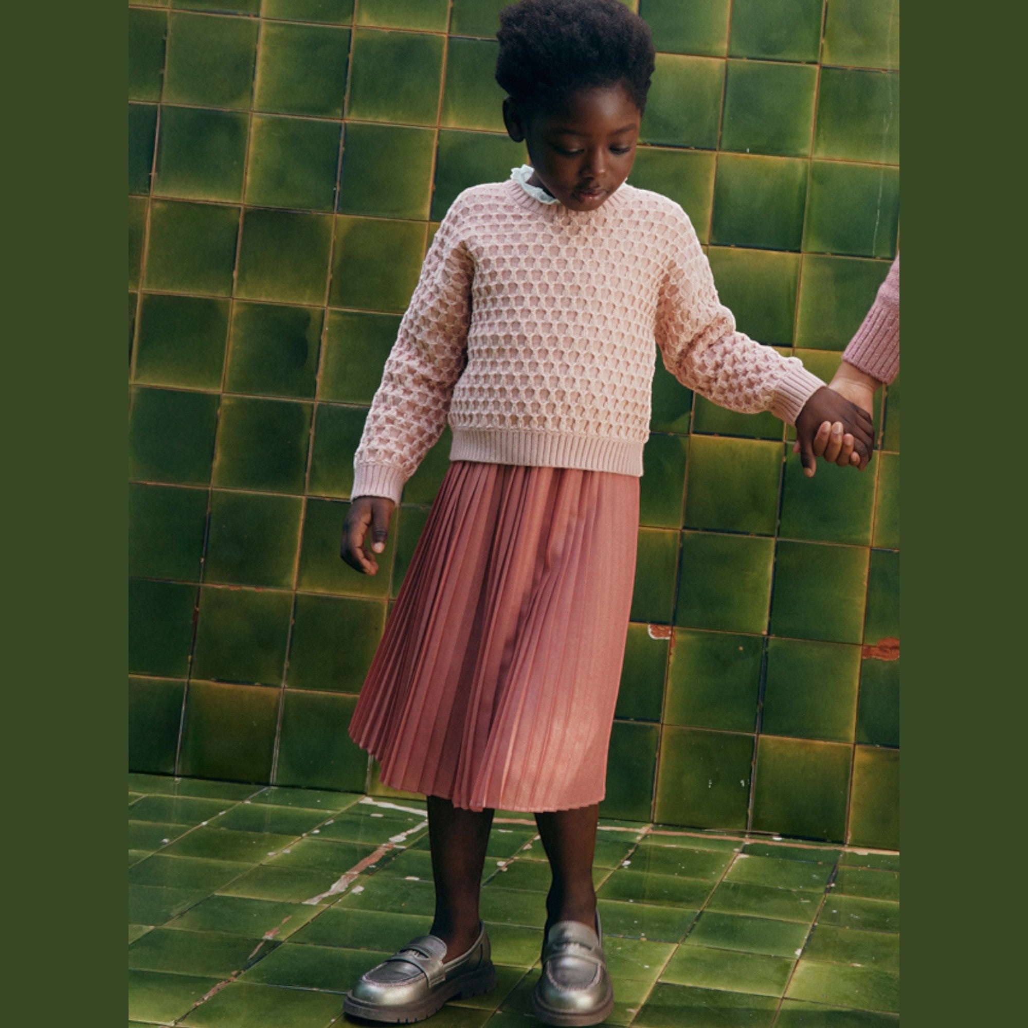 Gonna midi lame Bimba Rosa 5519/34 -  NANU' BABY