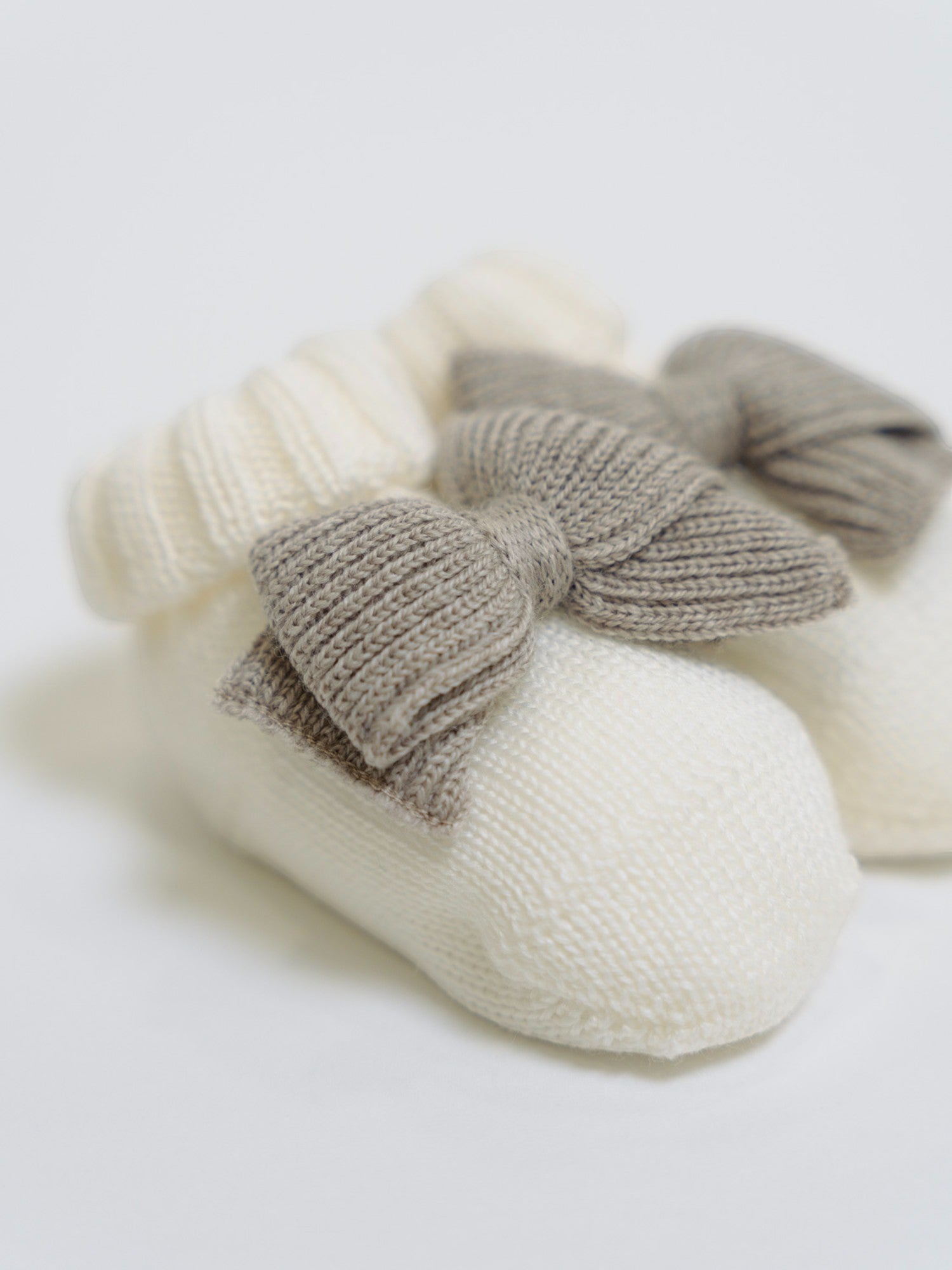 Babbucce Fiocchi Neonata PANNA FIOCCHI/707 -  NANU' BABY