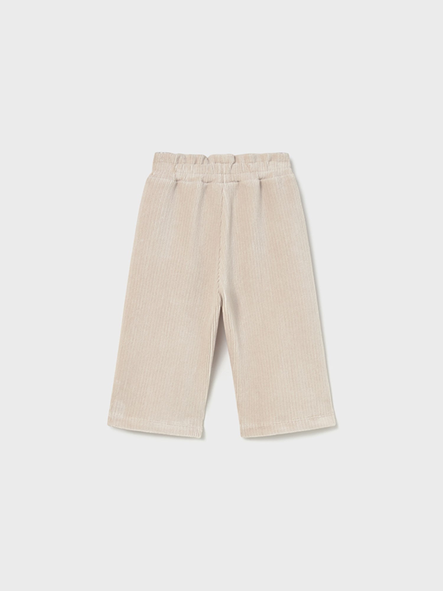 Pantalone lungo punto panno Bimba Avorio 2590/96 -  NANU' BABY