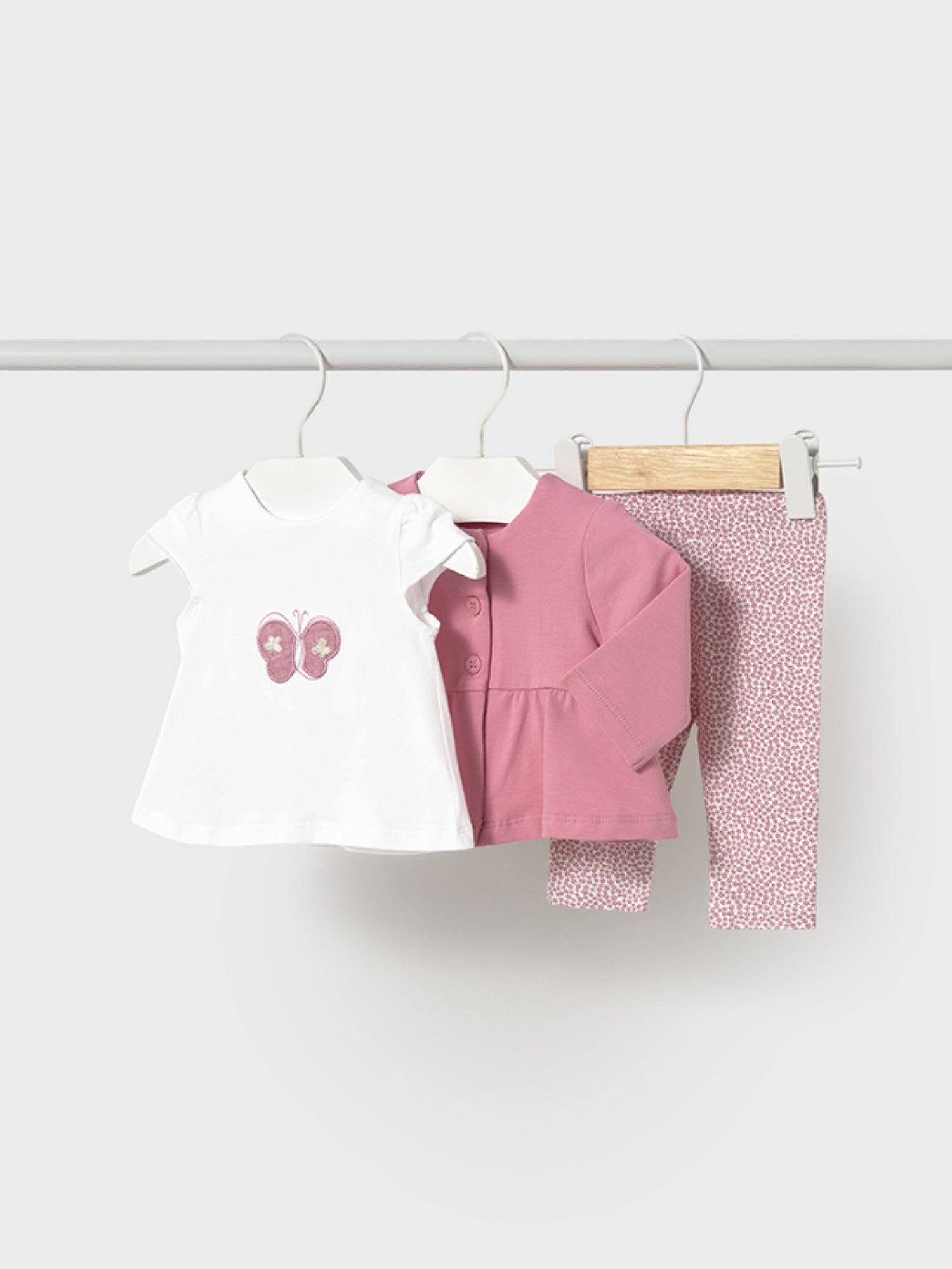 Completo leggings giacca Bimba ROSA 1761 /R