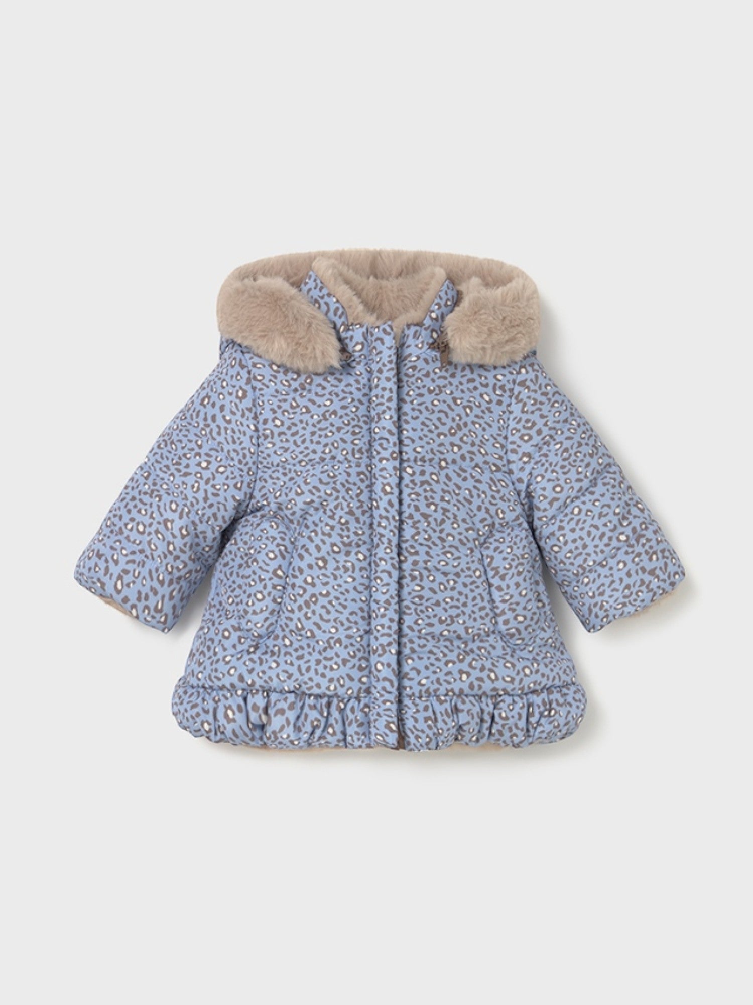 Cappotto Bimba AZZURRO 2404/50 -  NANU' BABY