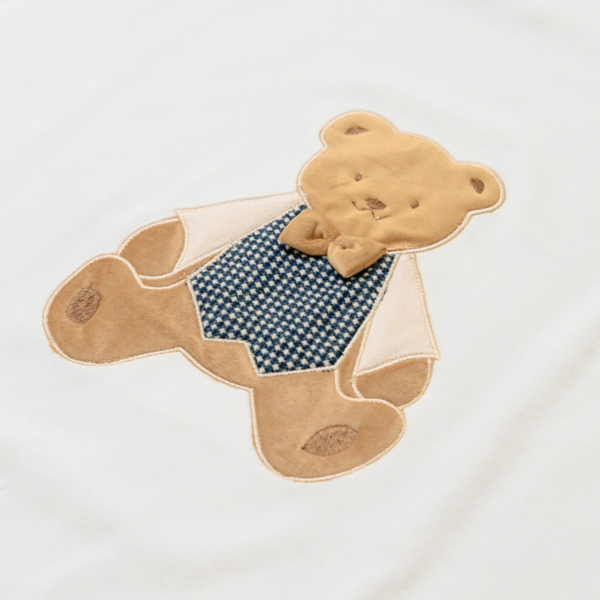 Baby Blanket, Cream Chenille, SARTORIA DEI PICCOLI (code LC1111)